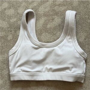 Alo Yoga Ribbed Bra (with removable cups)